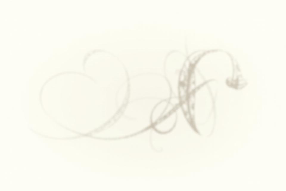 Abstrakt kalligrafisk kunstverk som representerer intellektuell eiendom og kreativ design